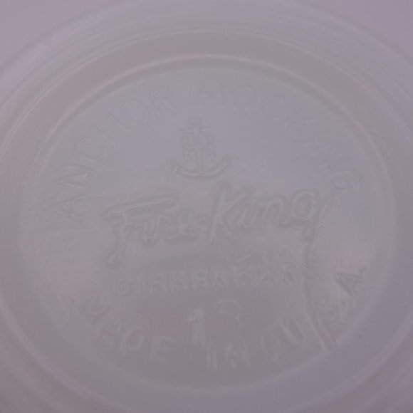 Anchor Hocking Fire King Dinnerware Made in USA Wheat Pattern Milk White Tea Cup - Picture 4 of 12